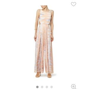 DISO MARA HOFFMAN PEACH LOOM JUMPSUIT